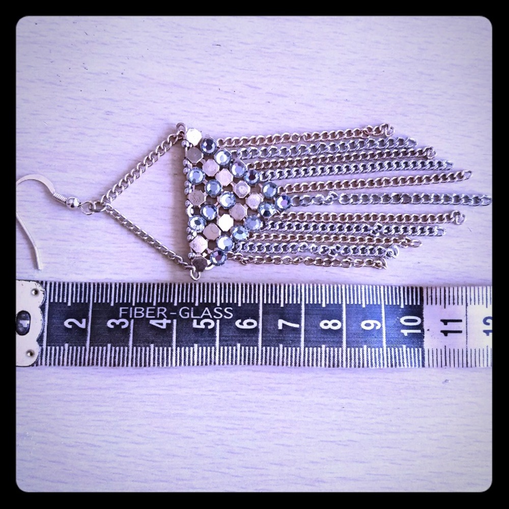 FREE GIFT!🎁 NEW Boho Dangle Earings Silver & Gold - Picture 8 of 9